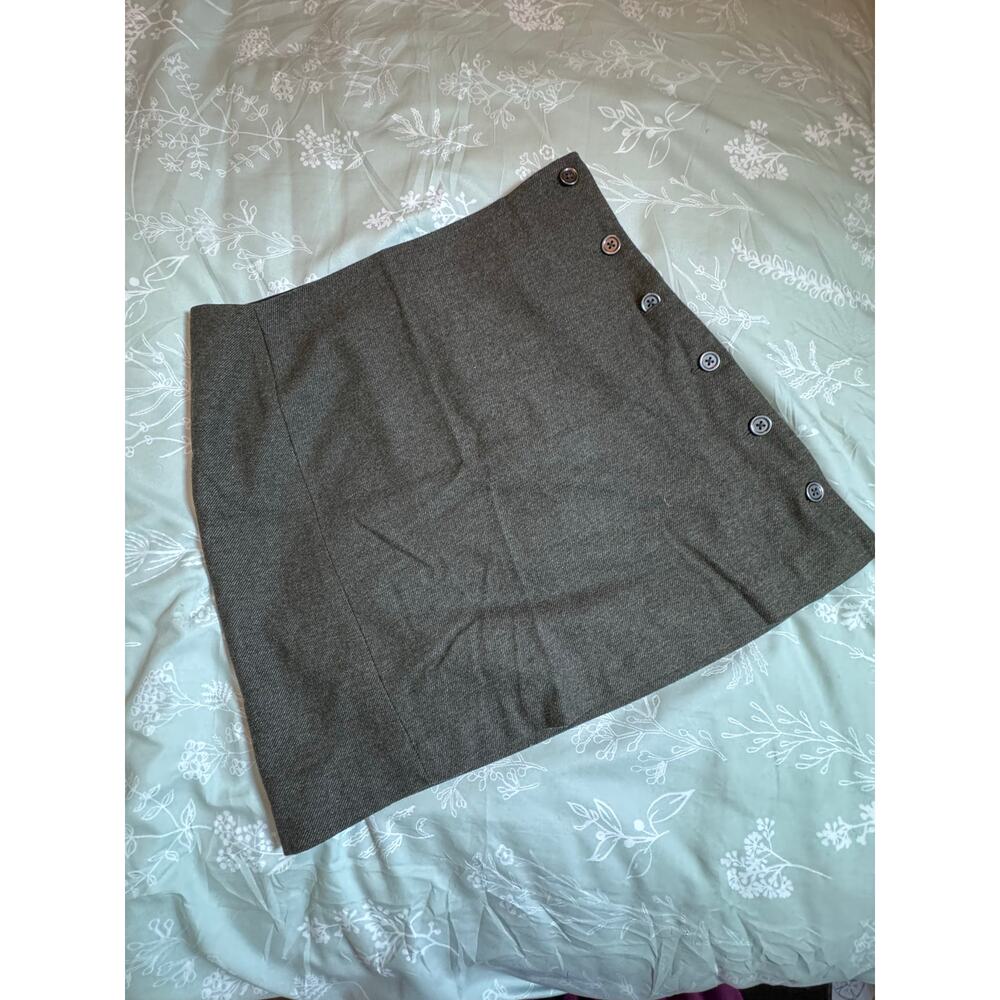 Banana Republic green Aline skirt size 2